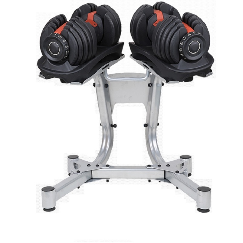 Adjustable Dumbbell Pair 40Kg - Adjustable Dumbbell Set 52.5lb /24kg Workout
