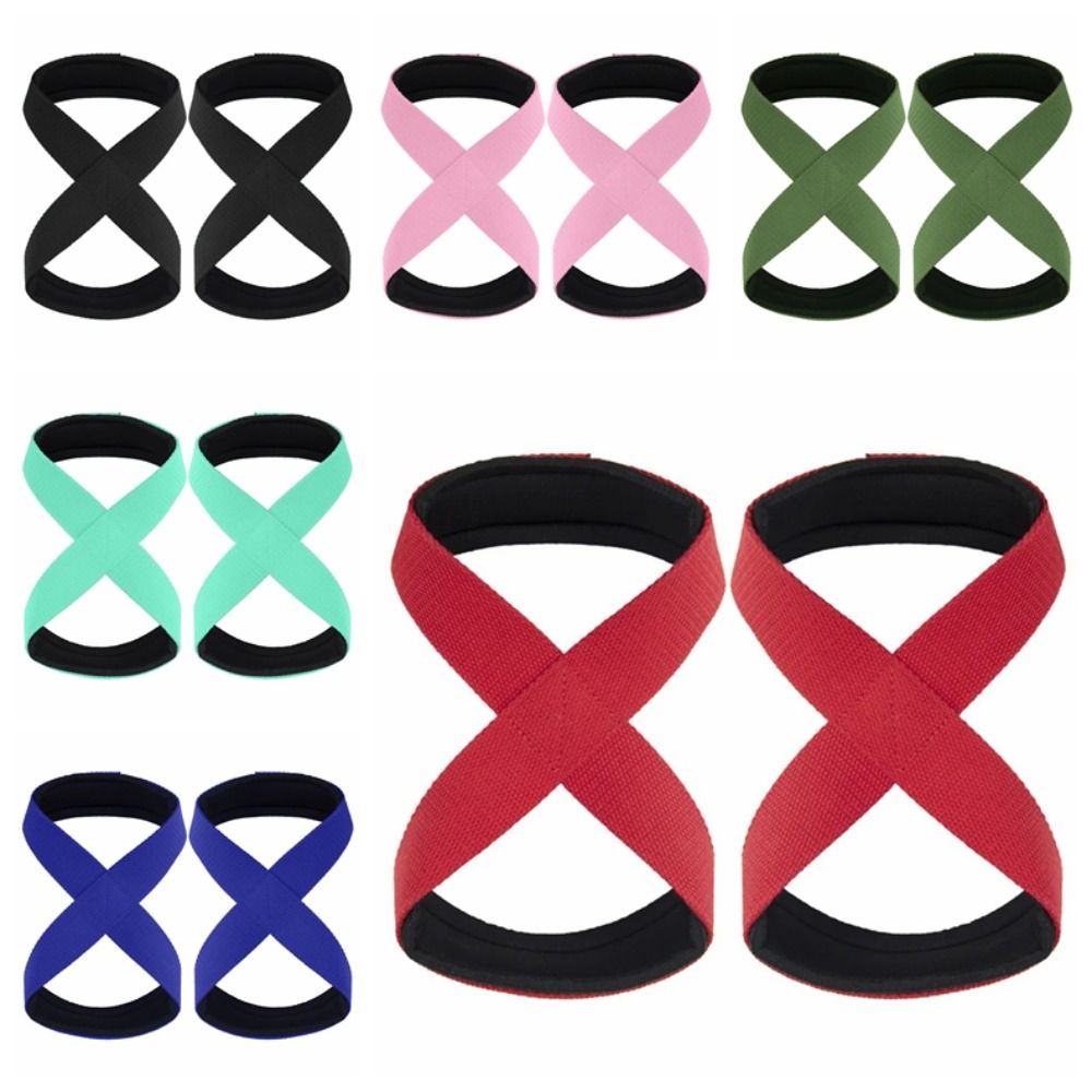 Wrist Wraps Weightlifting Support - 1 Pair New Polyester Weightlifting Hand
