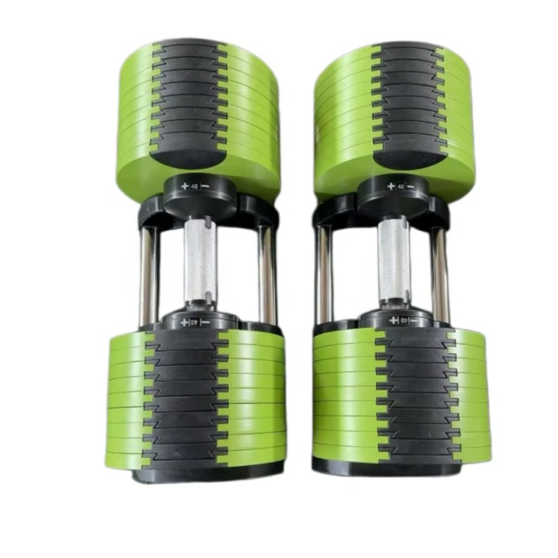 Adjustable Dumbbell Pair 40Kg - Heavy Duty Commercial Adjustable Electroplated Dumbbell