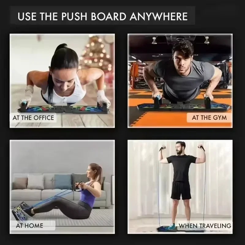 Household Foldable Push Up Rac - Push Up Board Foldable Multi Function recension och pris