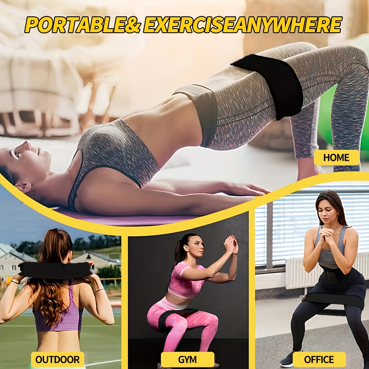 3PCS Resistance Bands Set, Ela - Pilates Bar Kit With Resistance Bands recension och pris