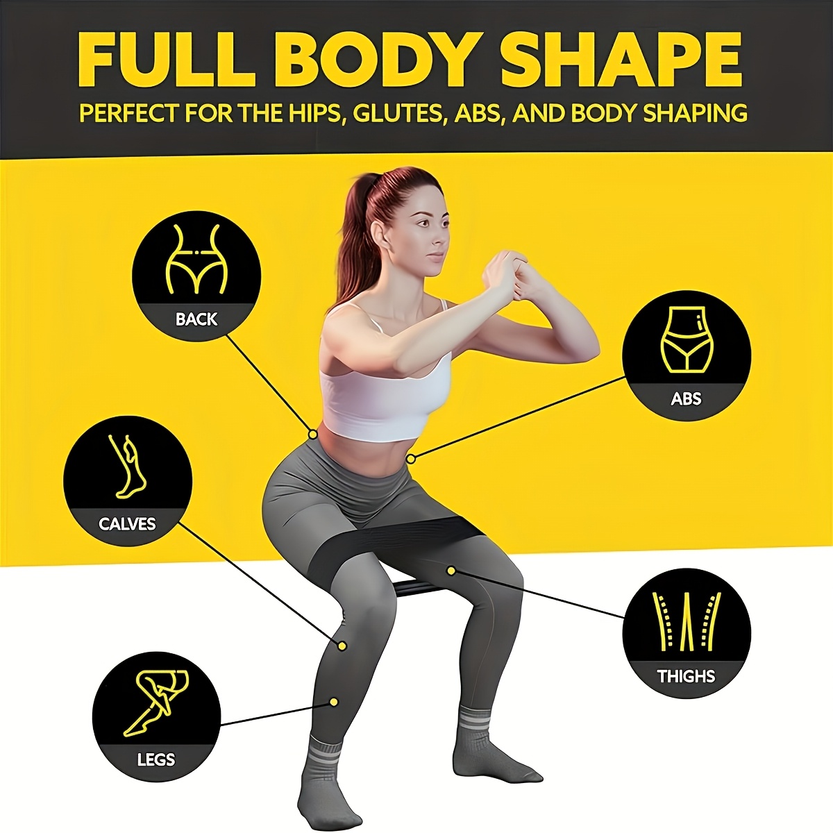 3PCS Resistance Bands Set, Ela - Pilates Bar Kit With Resistance Bands recension och pris