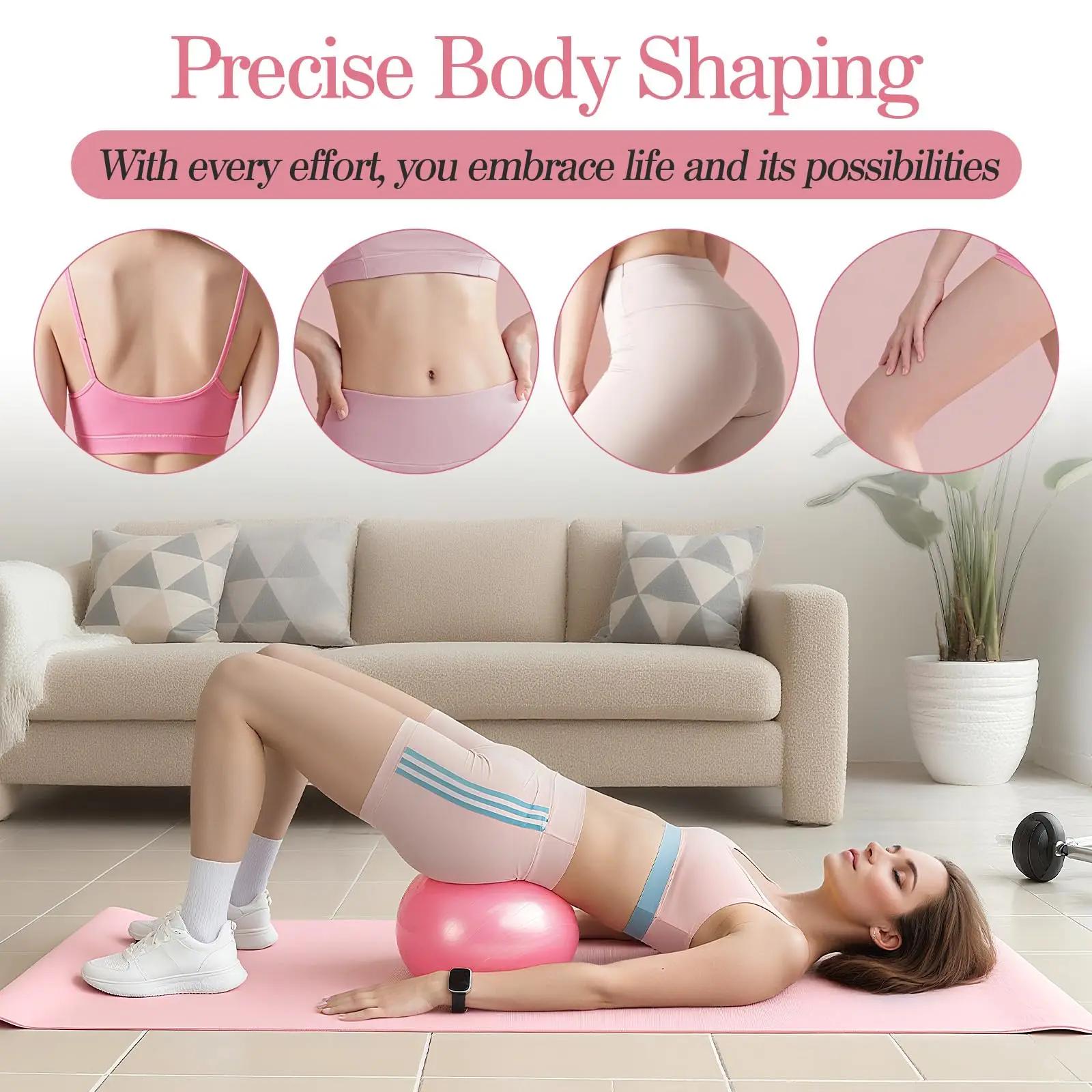 NEW Pilates Ball And Ring Set  - Pilates Bar Kit With Resistance Bands recension och pris