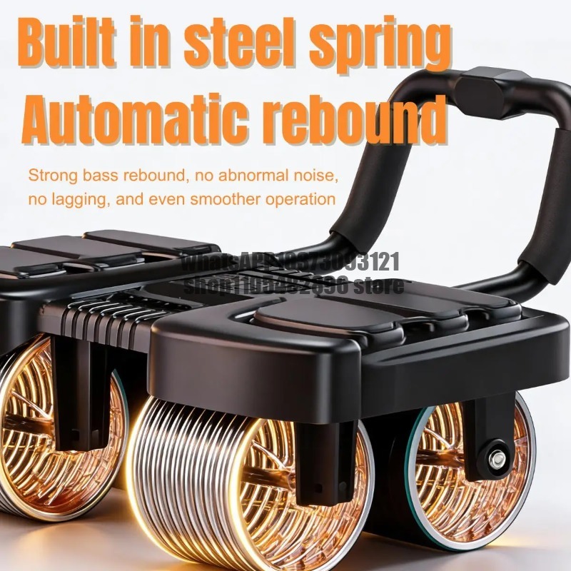 2 in 1 Ab Wheel Roller with El - Ab Roller Wheel With Elbow Support recension och pris
