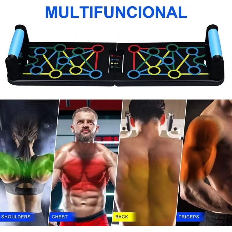 Multifunctional Foldable Exerc - Push Up Board Foldable Multi Function recension och pris