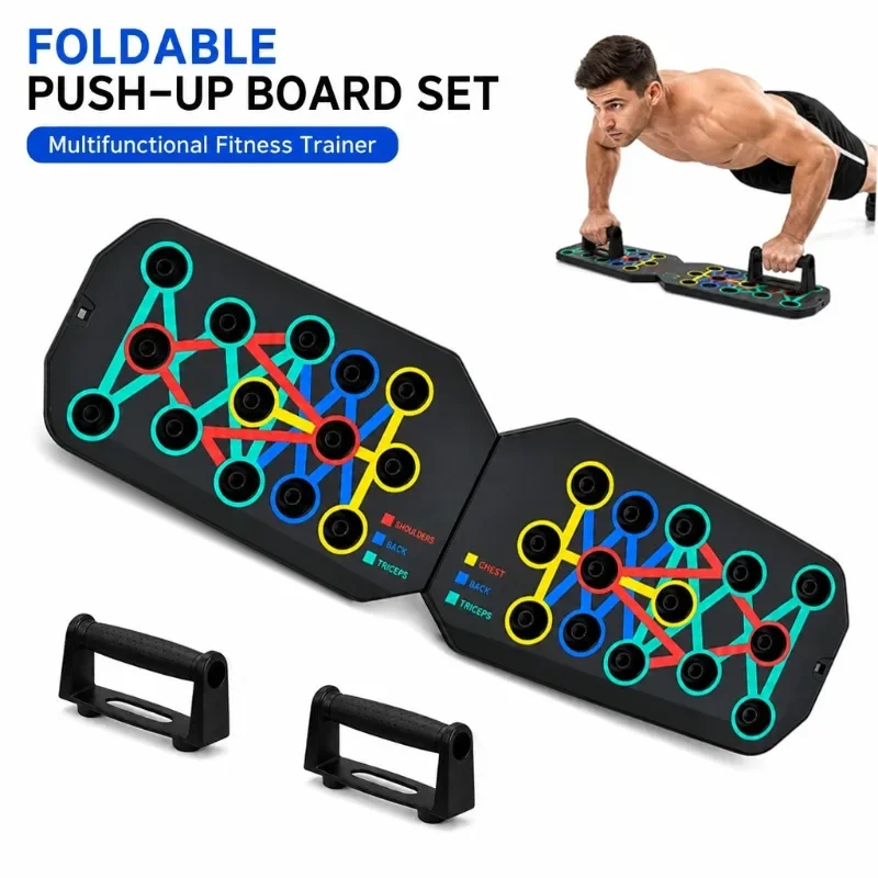 1 Pcs Foldable Multifunctional - Push Up Board Foldable Multi Function recension och pris