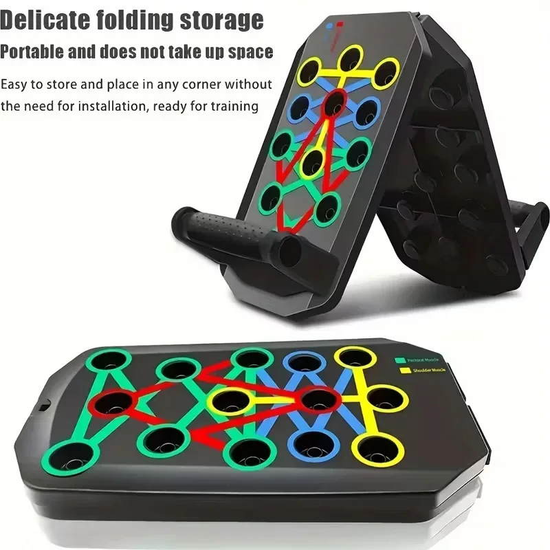 1 Pcs Foldable Multifunctional - Push Up Board Foldable Multi Function recension och pris