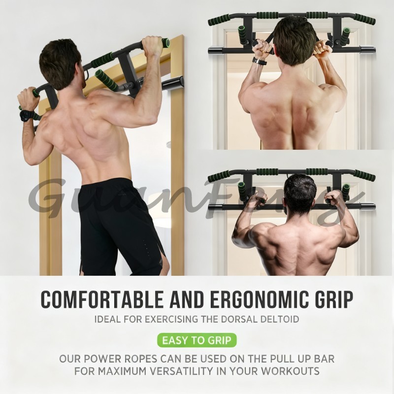 Door Frame No‑Screw Pull‑Up Ch - Door Pull Up Bar No Screw recension och pris