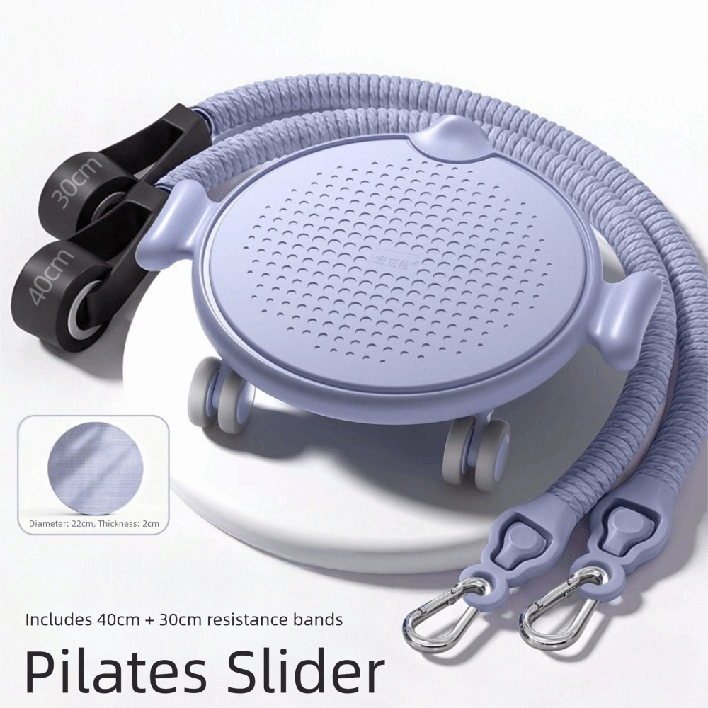 Silent Design Pilates Sliding  - Ab Roller Wheel With Elbow Support recension och pris