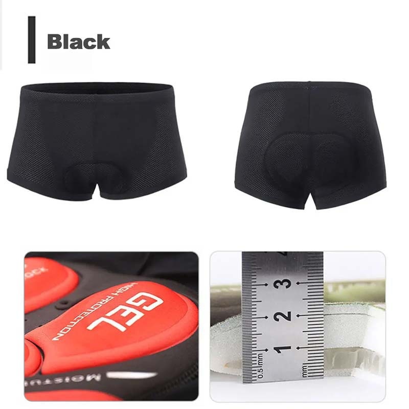 OFFBONDAGE Cycling Shorts Men  - Padded Cycling Shorts 5D Gel recension och pris
