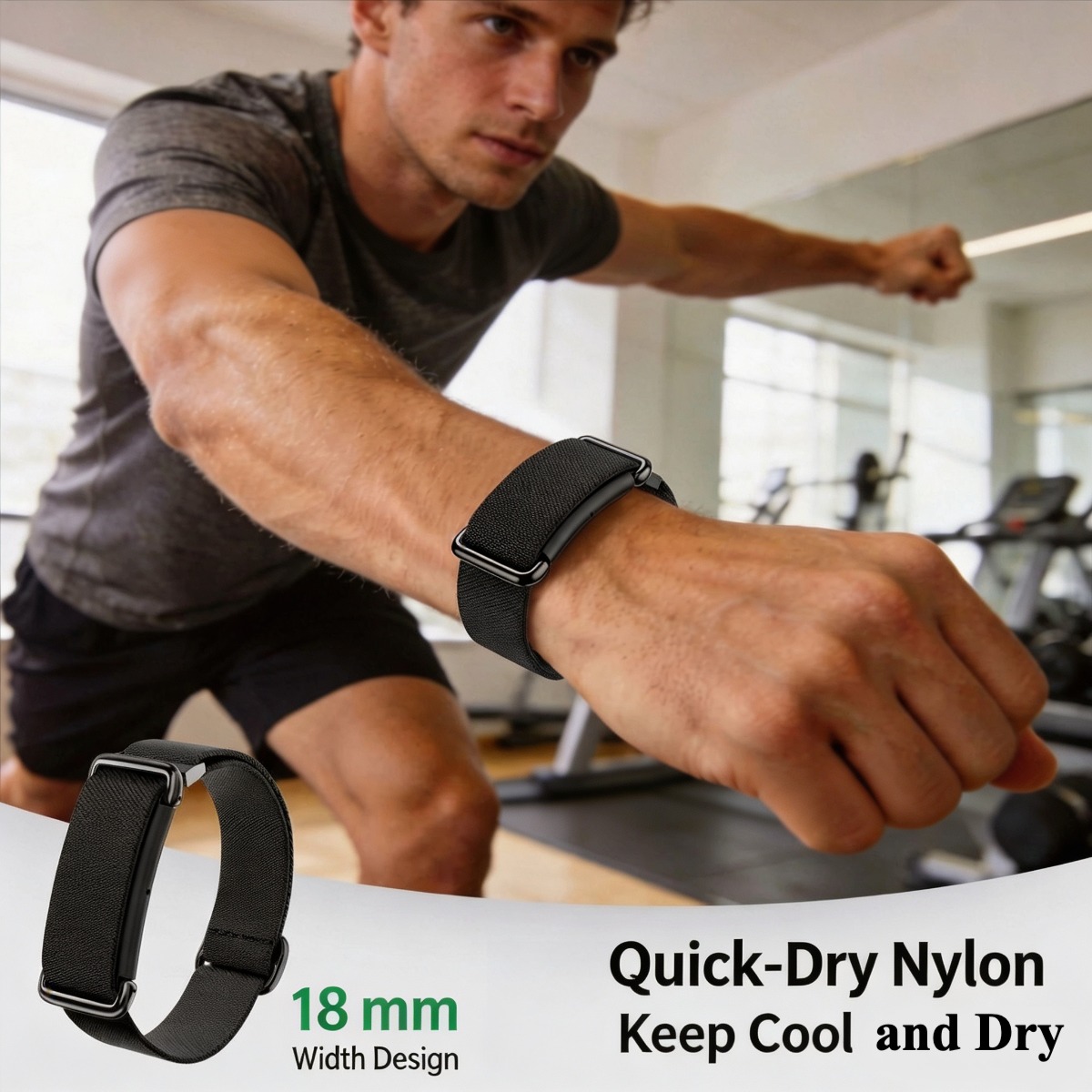 Nylon Magnetic Wristband & Arm - Resistance Bands Set With Handles recension och pris