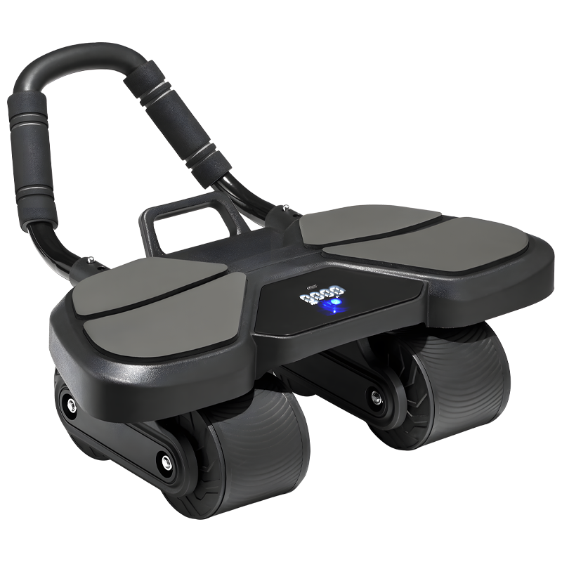 Black Ab Wheel Roller with Elb - Ab Roller Wheel With Elbow Support recension och pris