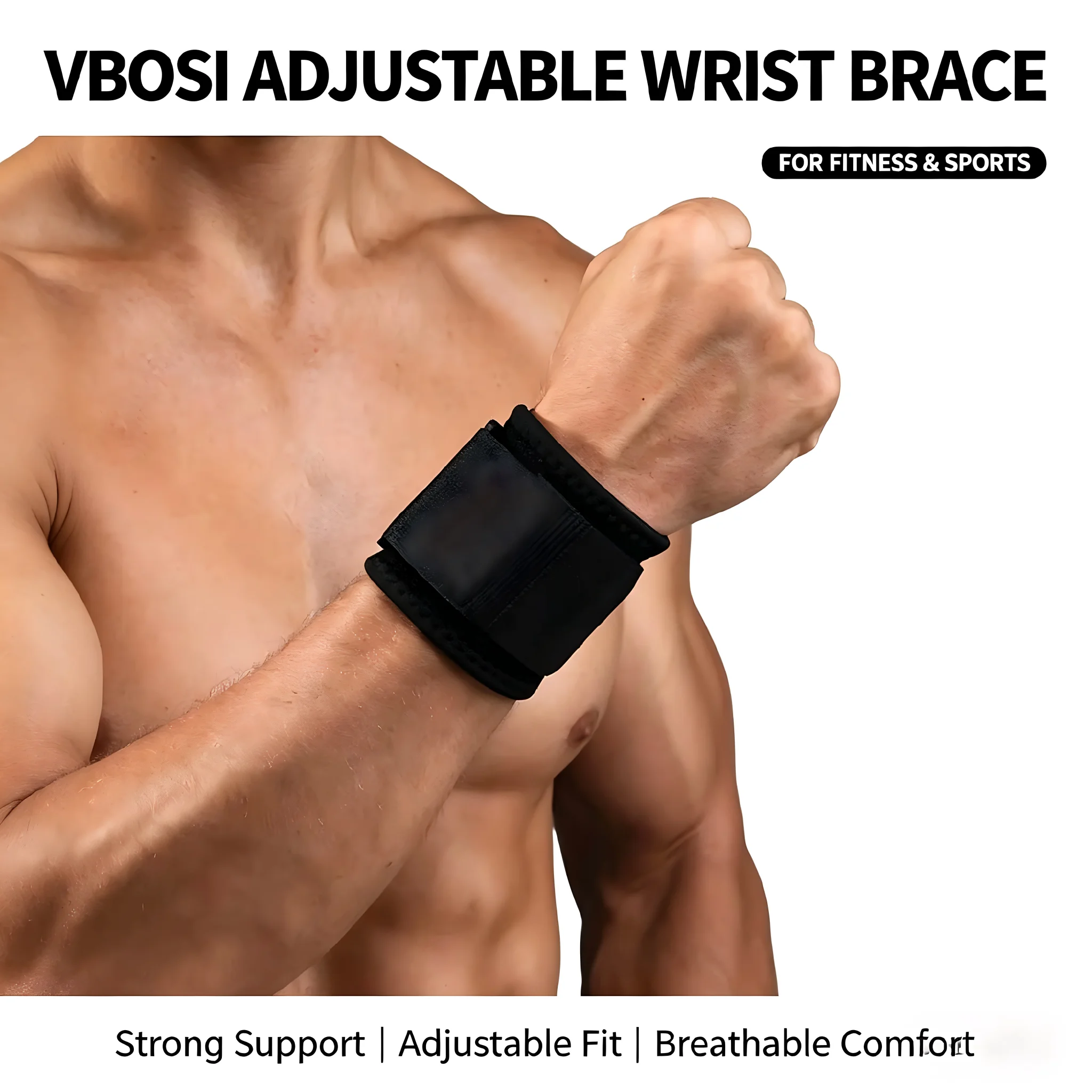 Professional Breathable Wrist  - Wrist Wraps Weightlifting Support recension och pris