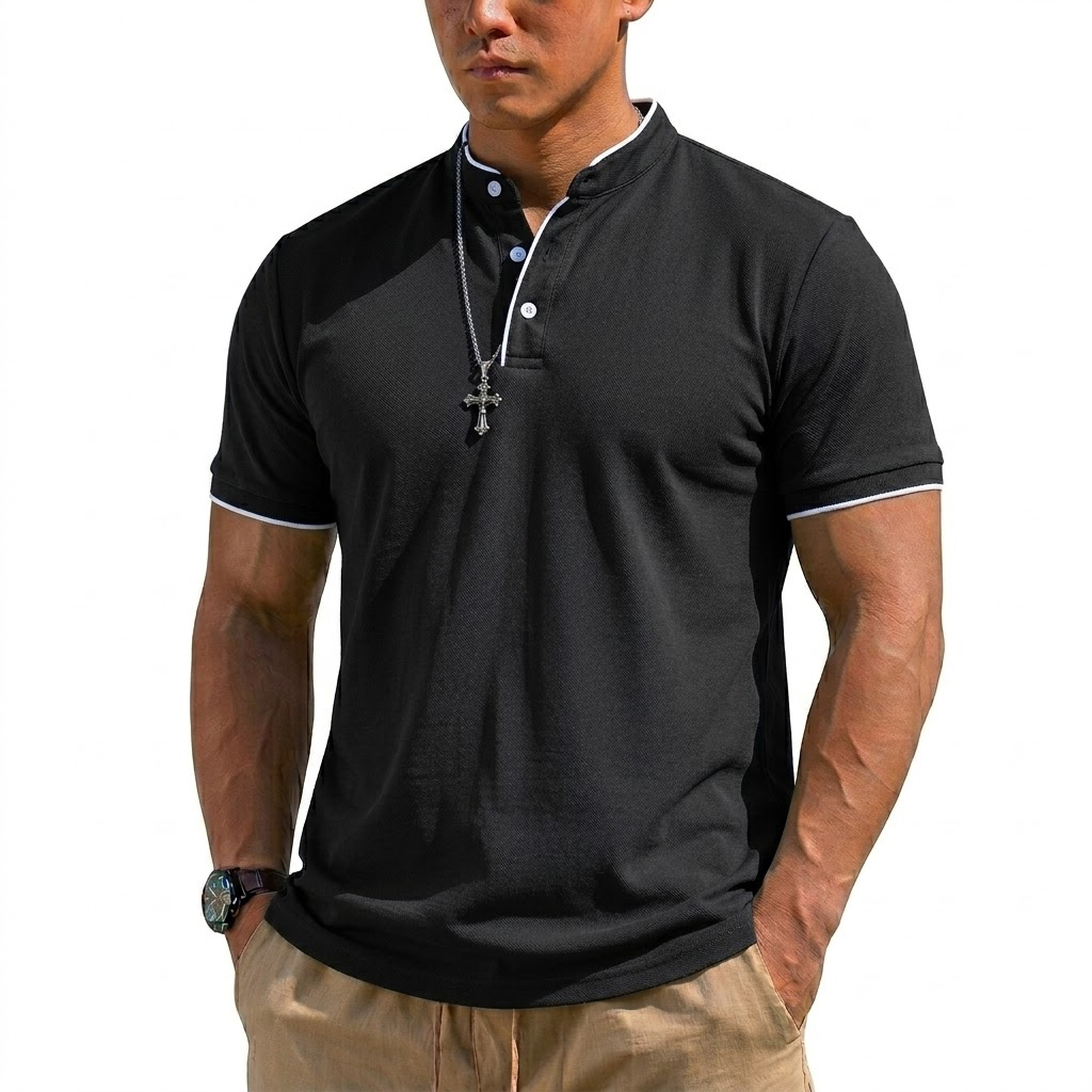 Summer Short Sleeve Henley Shi - Hiking recension och pris