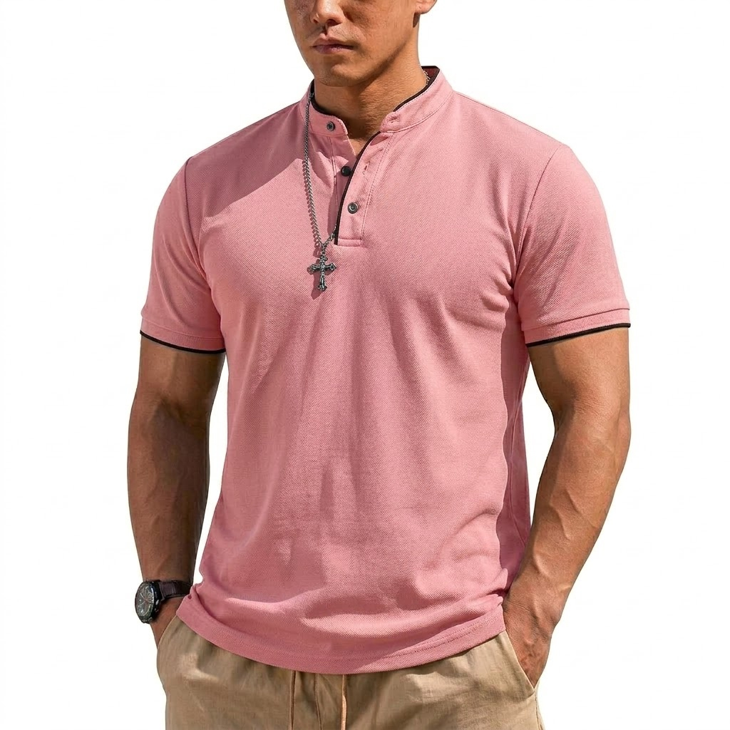 Summer Short Sleeve Henley Shi - Hiking recension och pris