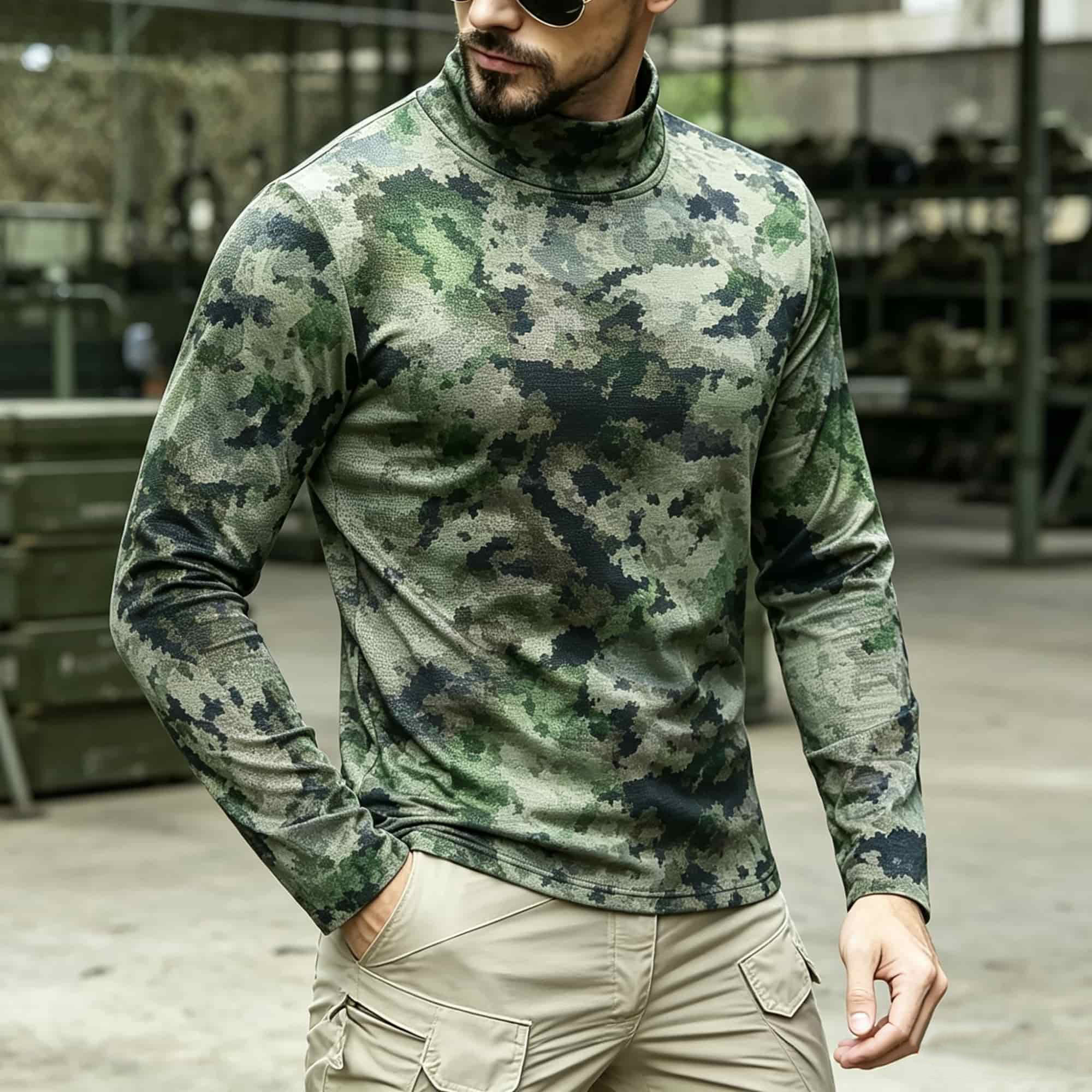 Men Tactical Camouflage Print  - Hiking recension och pris