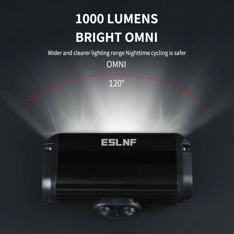 ESLNF Bike 1000 Alloy Highligh - Rechargeable Bicycle Headlight 1000 Lumen recension och pris