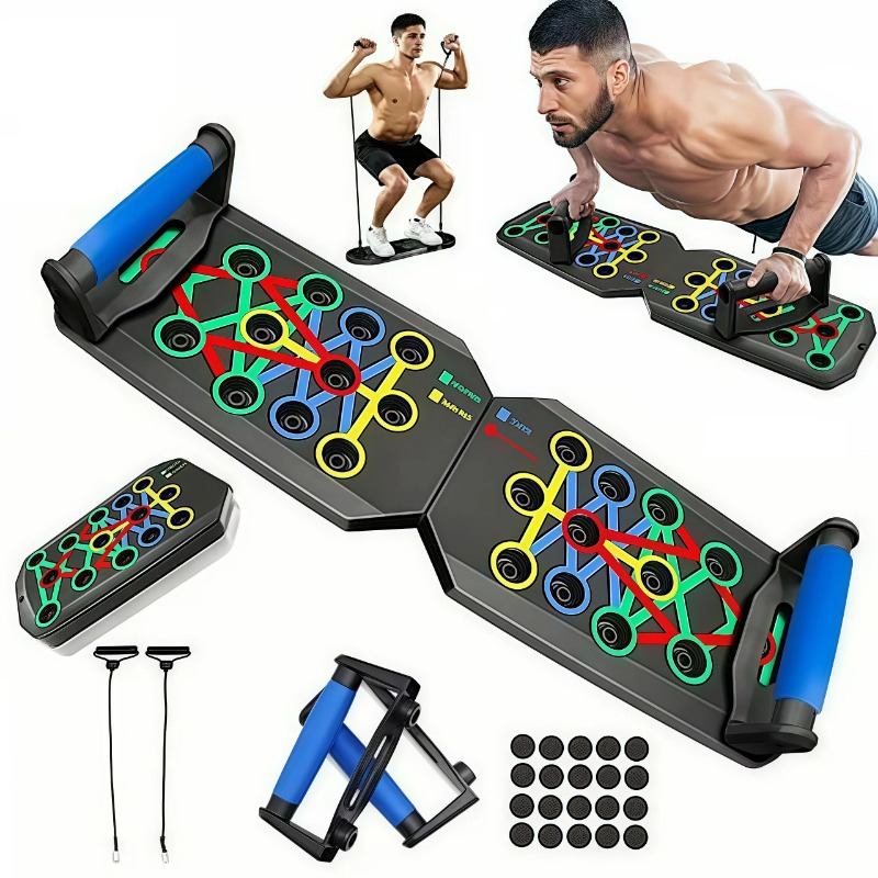 Foldable Push Up Board with Re - Push Up Board Foldable Multi Function recension och pris