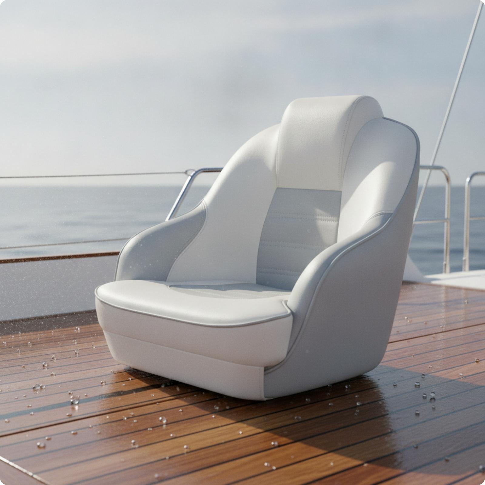 Marine Captain Seat High Back  - Fishing recension och pris
