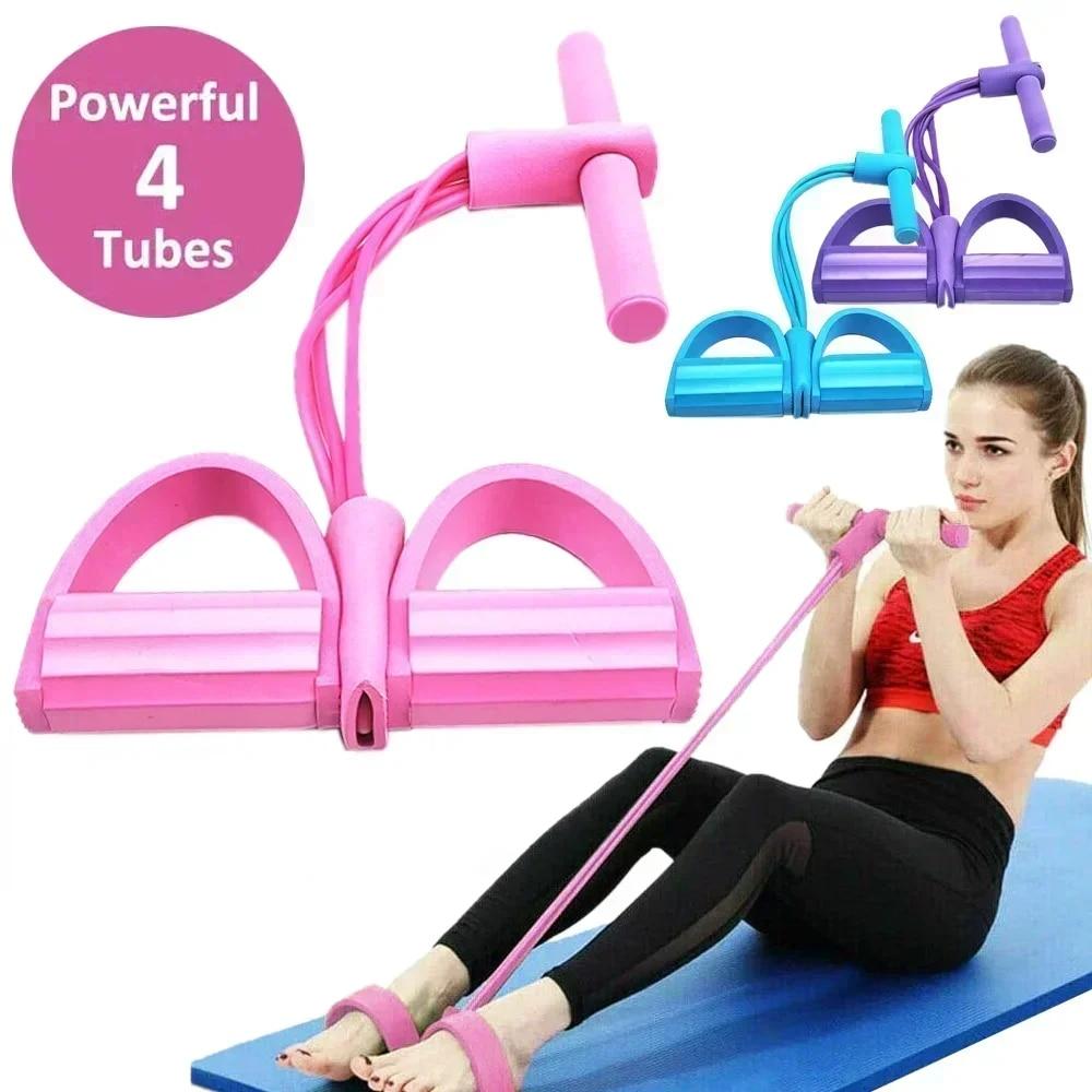 4/6 Level Resistance Band Elas - Pilates Bar Kit With Resistance Bands recension och pris